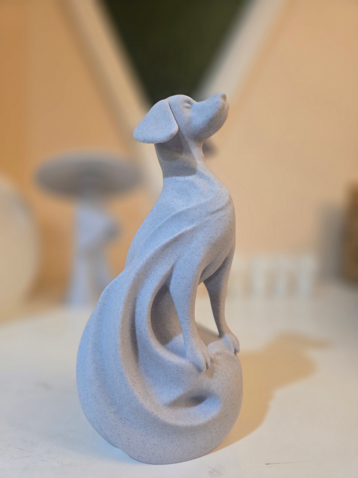Elegant Dog Statuette