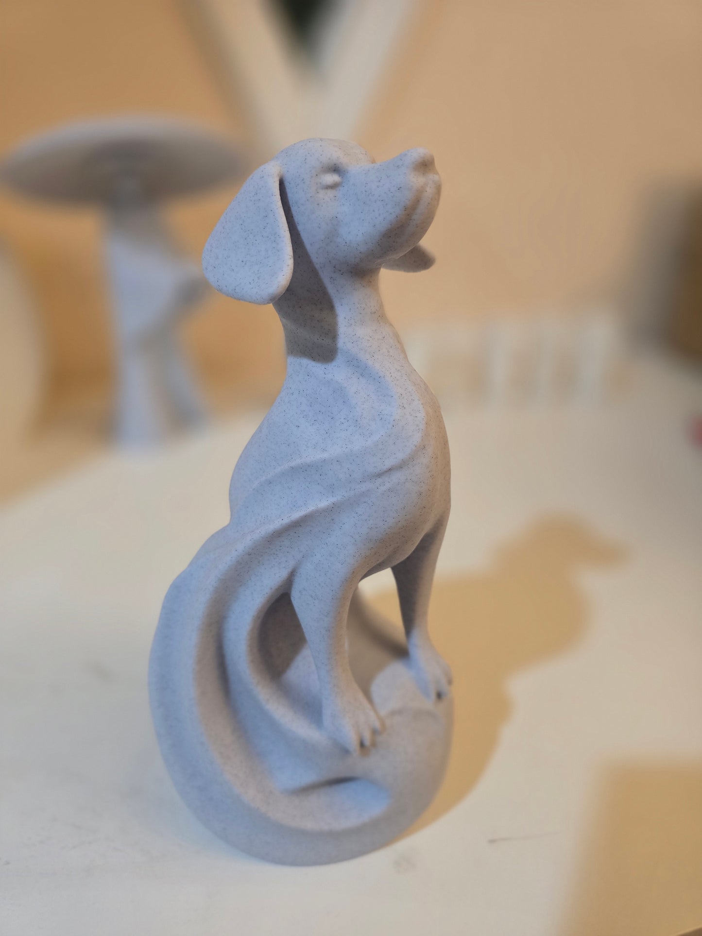 Elegant Dog Statuette