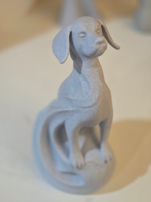 Elegant Dog Statuette