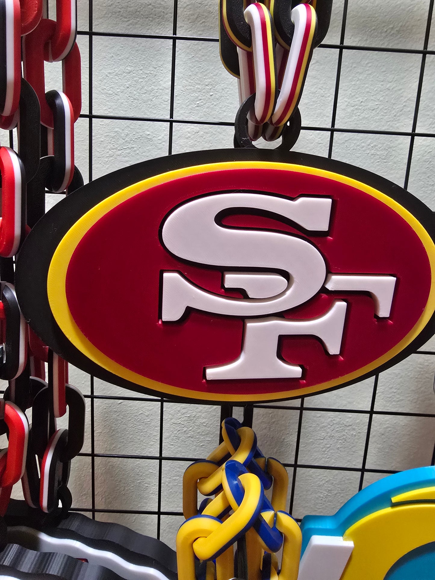 Oversized Sports Team Hype Chain