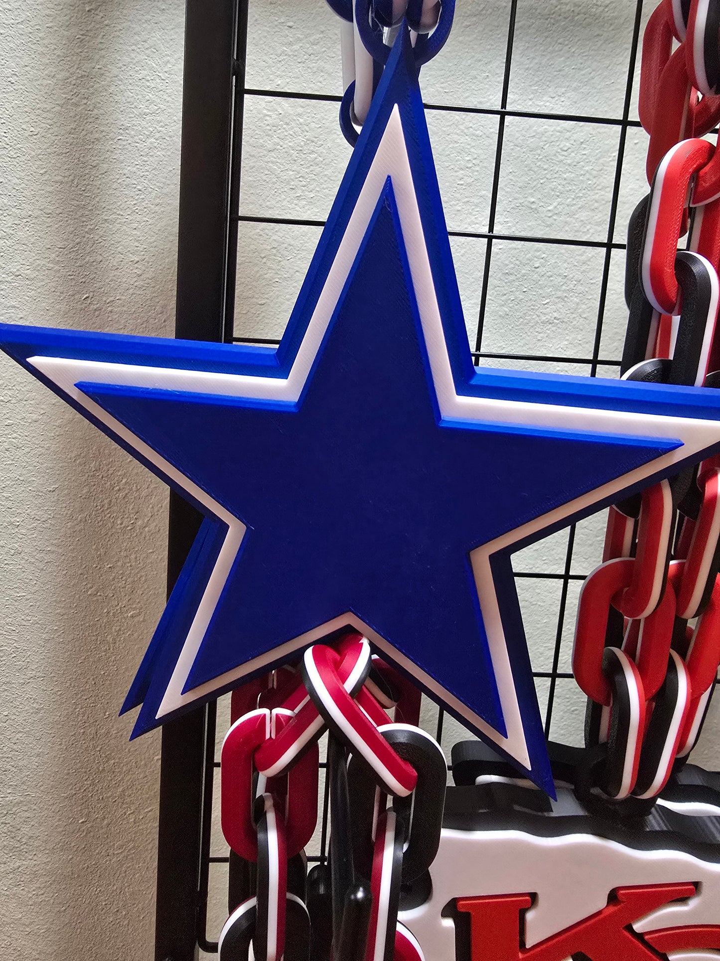 Oversized Sports Team Hype Chain