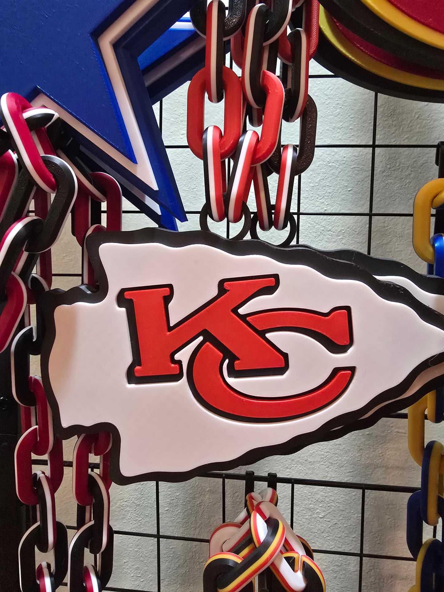 Oversized Sports Team Hype Chain